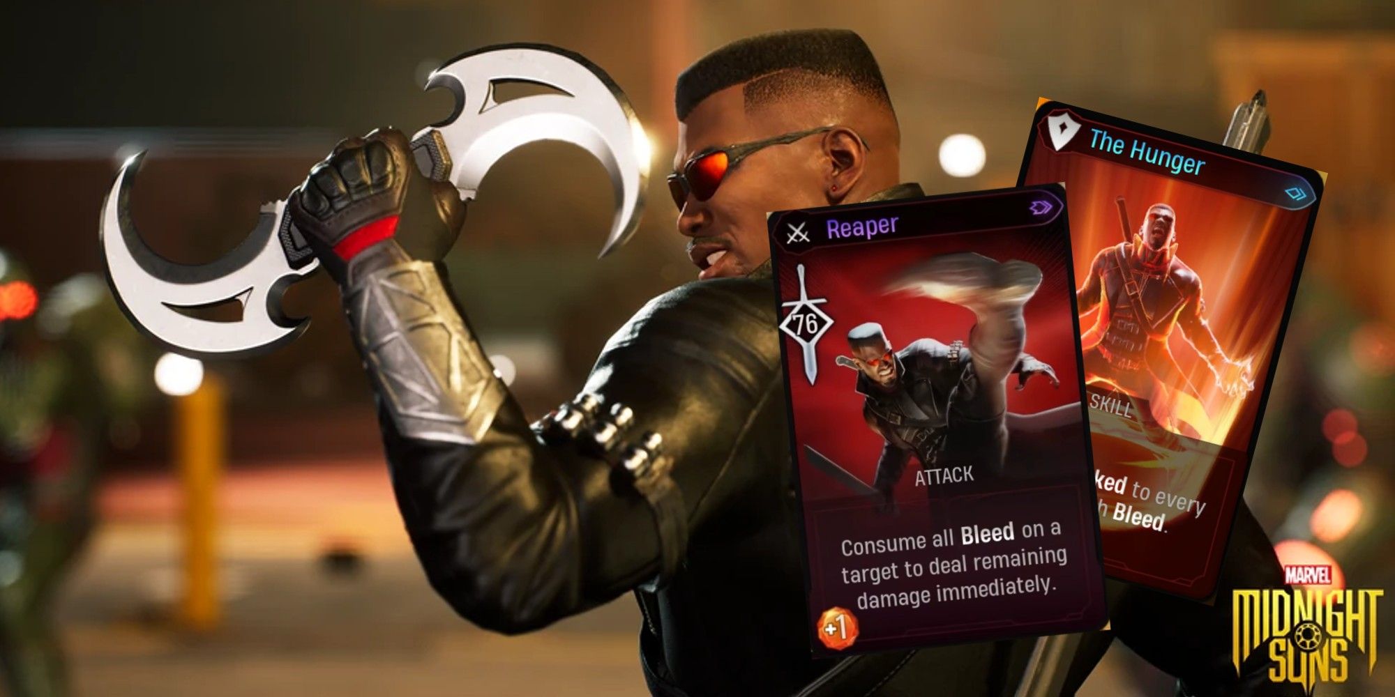 blade and his cards in midnight suns