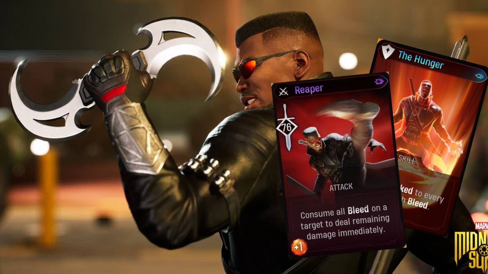 blade and his cards in midnight suns