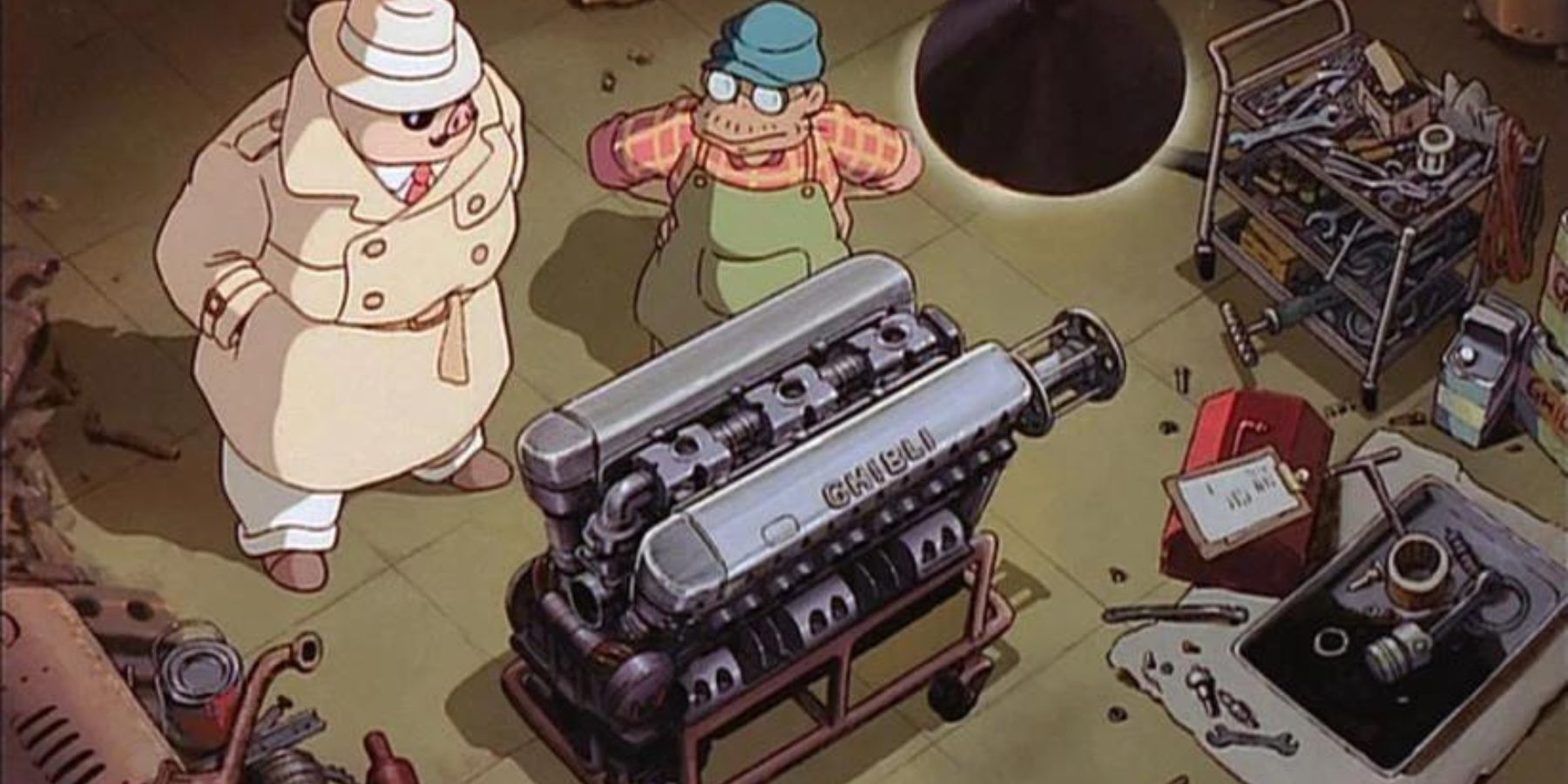 Porco Rosso Ghibli Engine