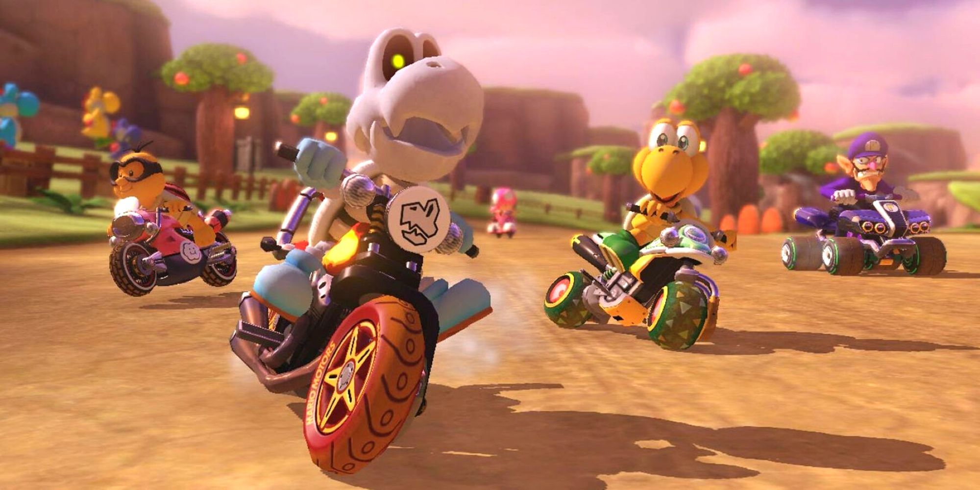 Dry Bones In Mario Kart 8 Deluxe