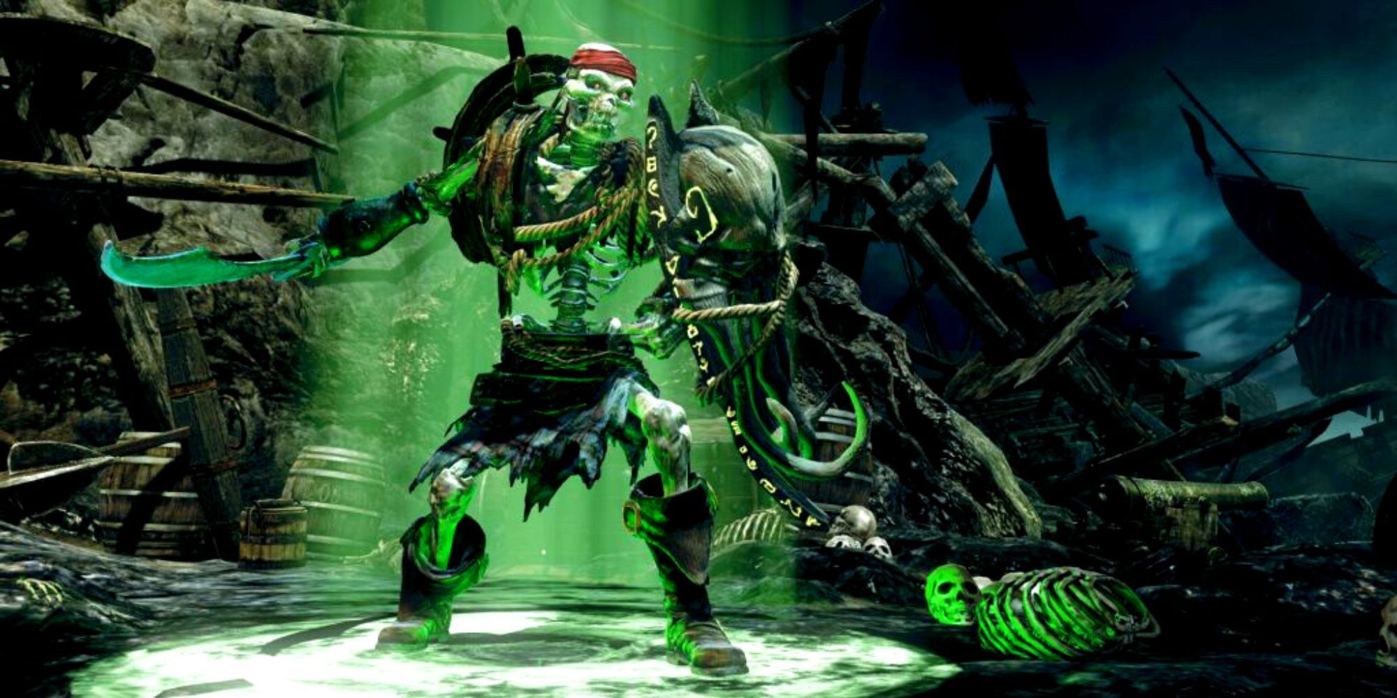 The Character Spinal In Killer Instinct