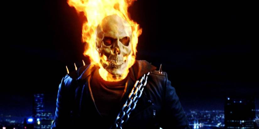 Ghost Rider in the 2007 Ghost Rider movie