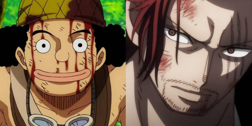 Usopp and Shanks