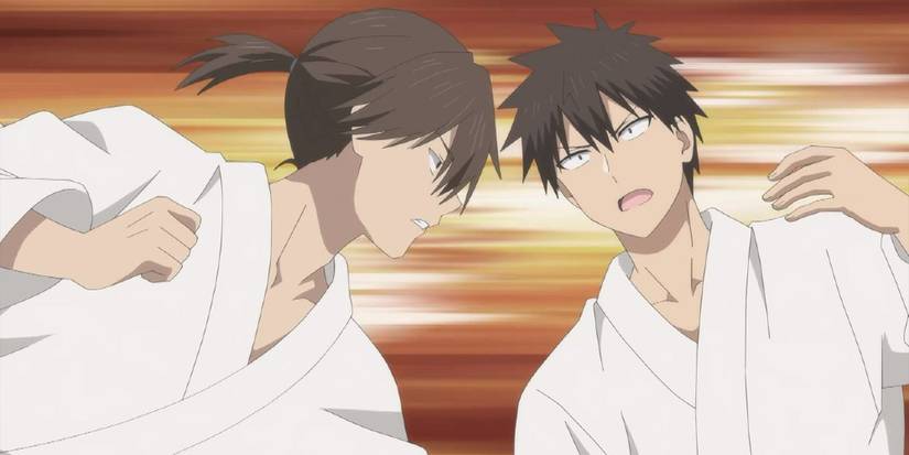 uzakichanwantstohangout-sakuraiandfatherjudosparring