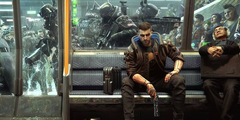 v cyberpunk 2077 train multiplayer cancelled cd projekt red