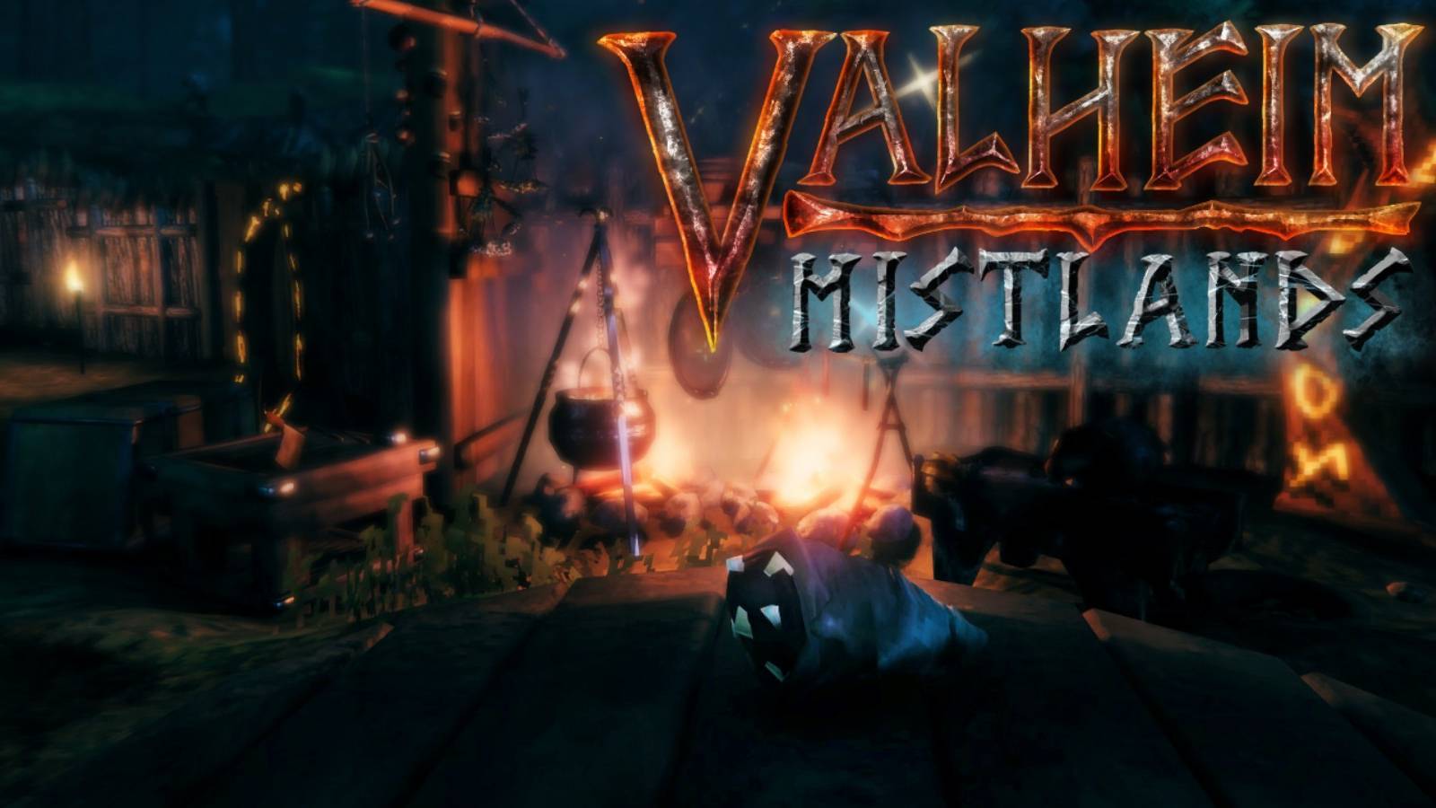 valheim stuffed mushroom and logo