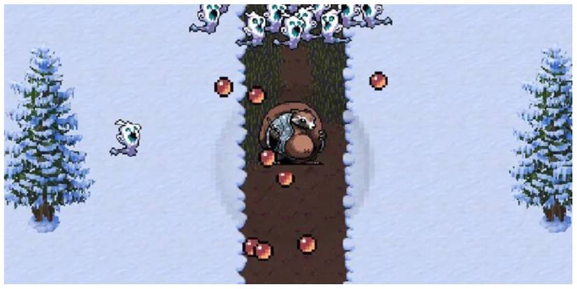 108 Bocce weapon in Vampire Survivors