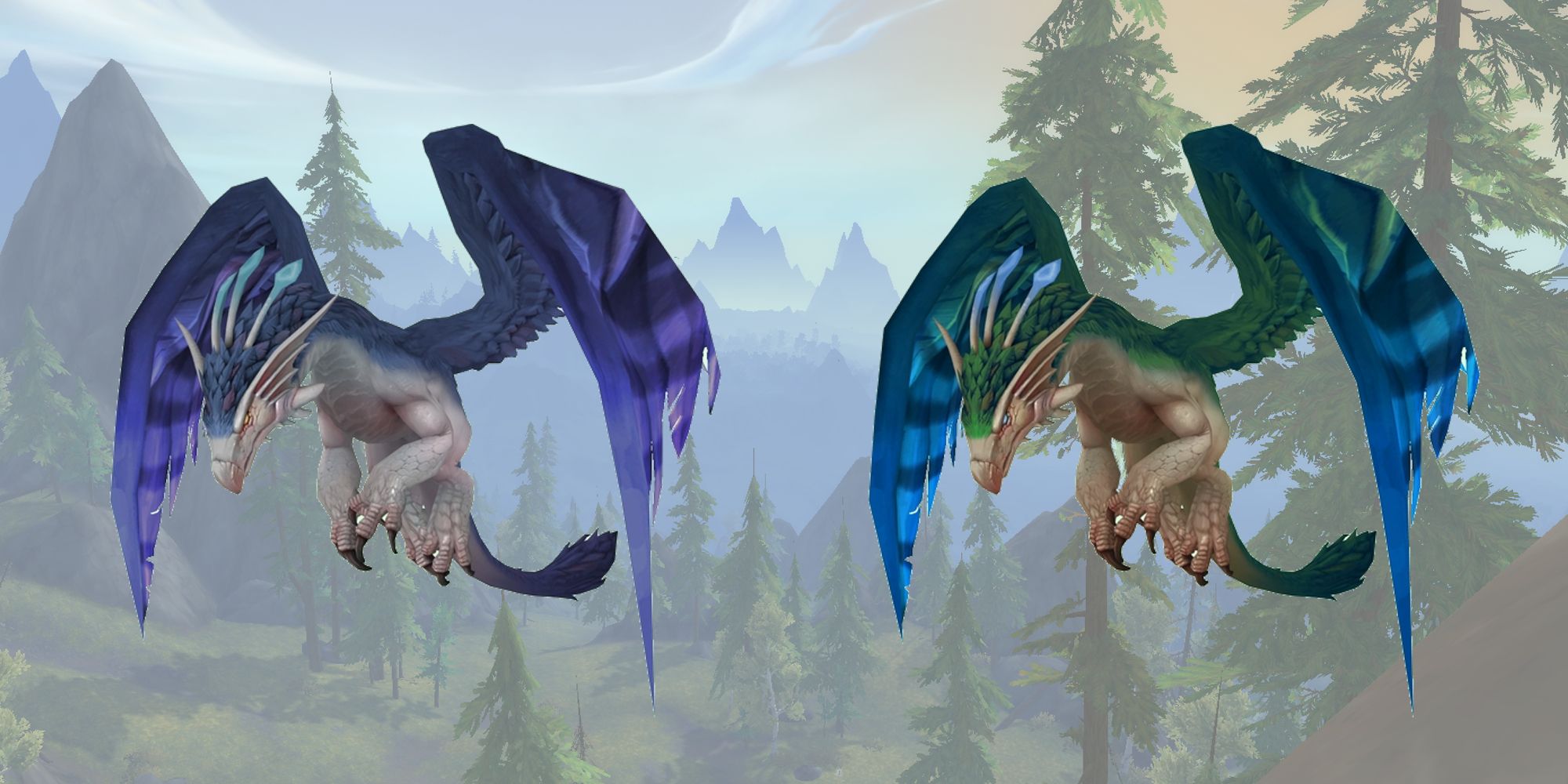 Veilwings as seen in World of Warcraft Dragonflight