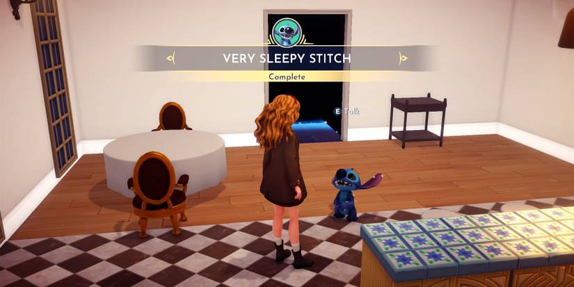 very sleepy stitch quest in disney dreamlight valley