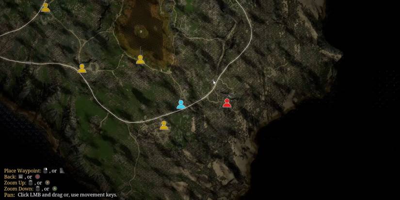 Choo-Choo Charles Viewing The Map