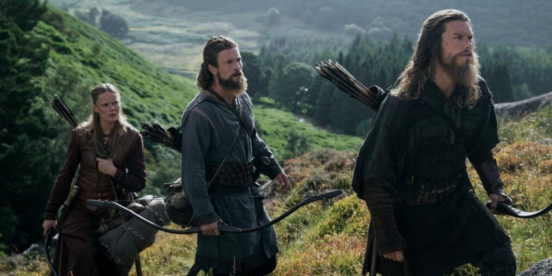 Freydís, Harald, and Leif in Vikings: Valhalla season 2