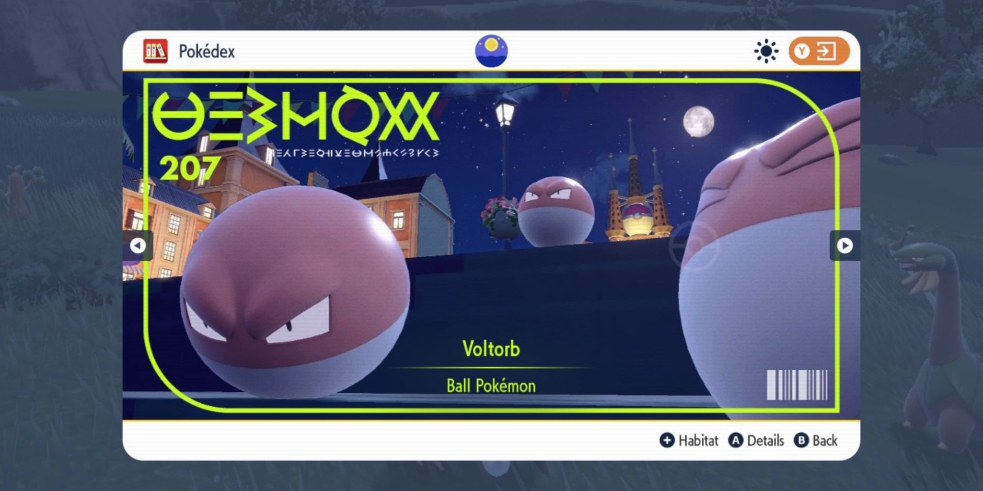 Voltorb  Pokédex