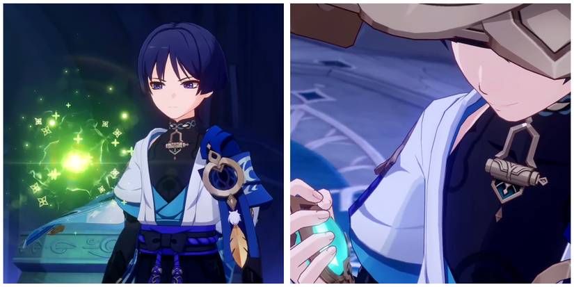 wanderer regaining his memories in genshin impact