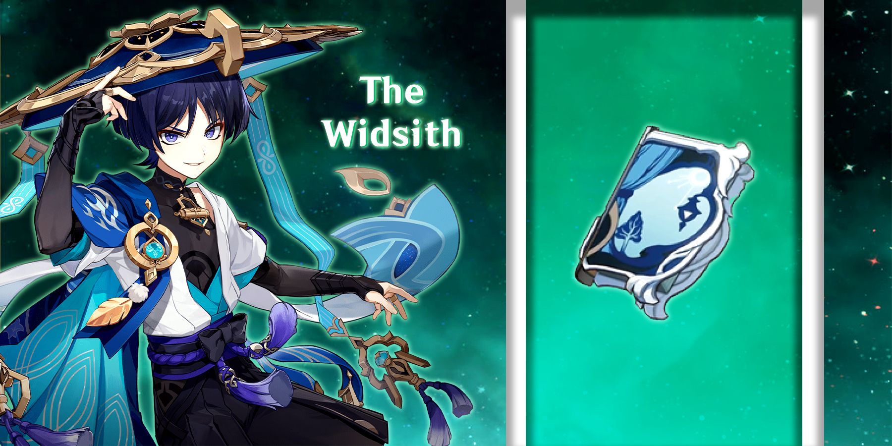 wanderer (scaramouche) and the widsith in genshin impact