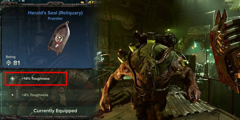 Warhammer 40k Darktide - A Mutant Charging At The Player Character