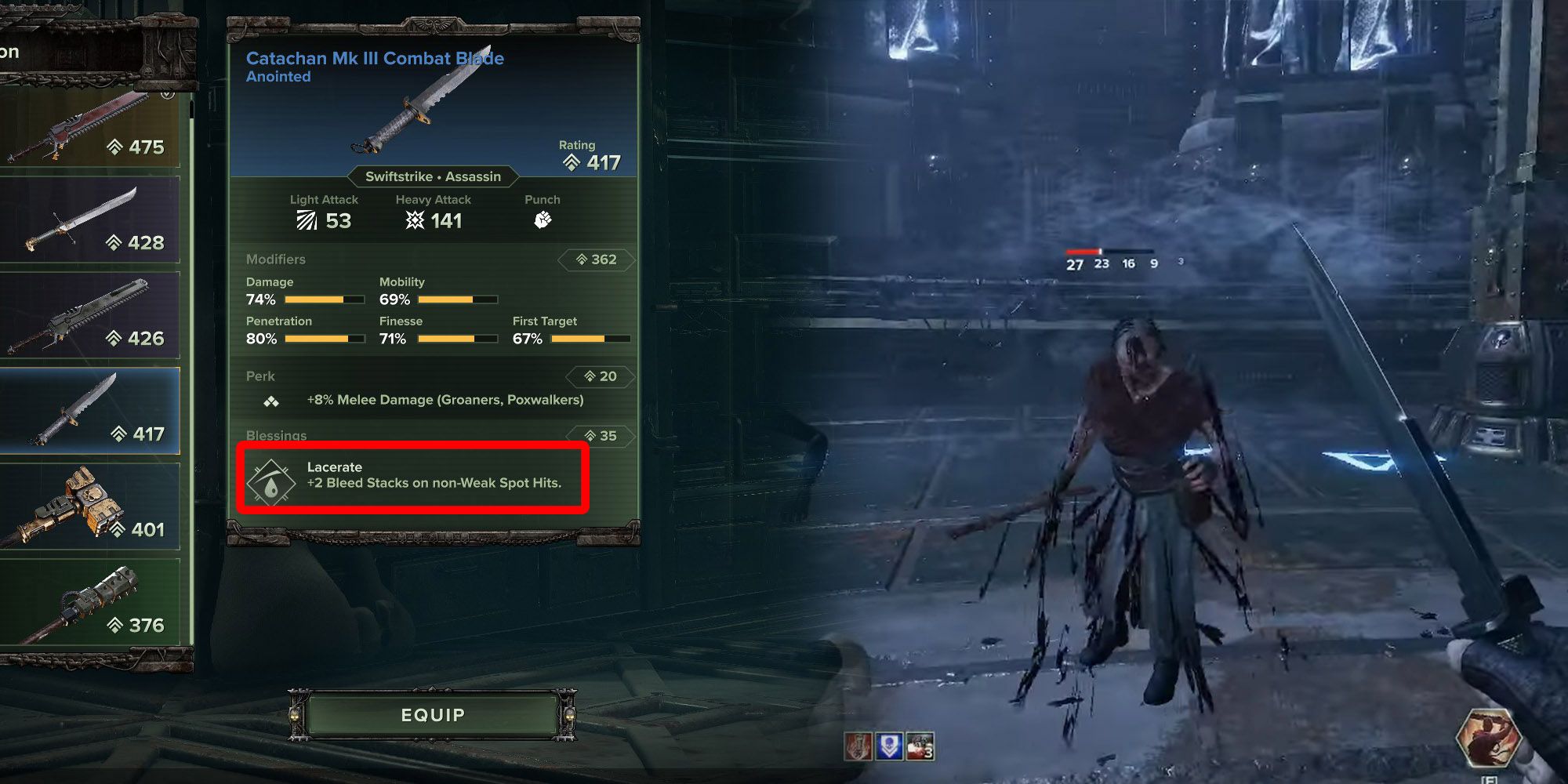 Warhammer 40,000 Darktide The 10 Best Weapon Blessings & Perks