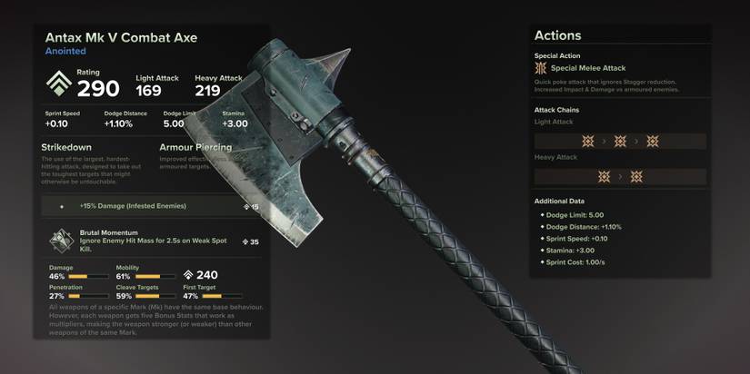 warhammer Antax Mk V Combat Axe Cropped