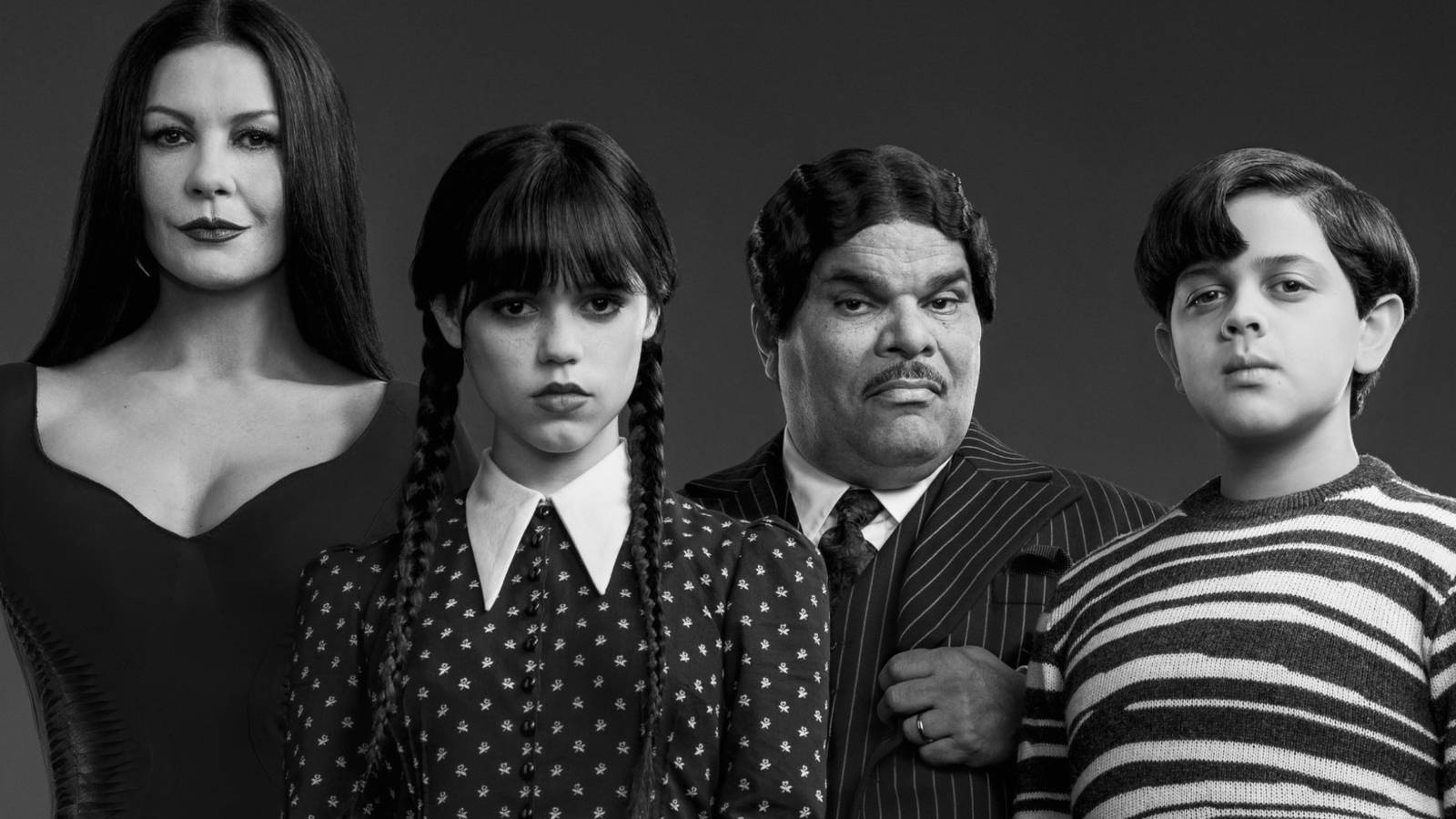 The Addams Family in the new Netflix series Wednesday