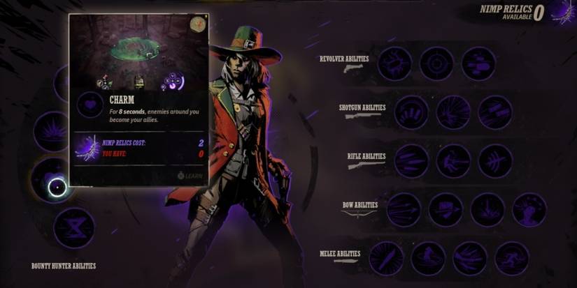 Weird West Best Abilities- BH Charm