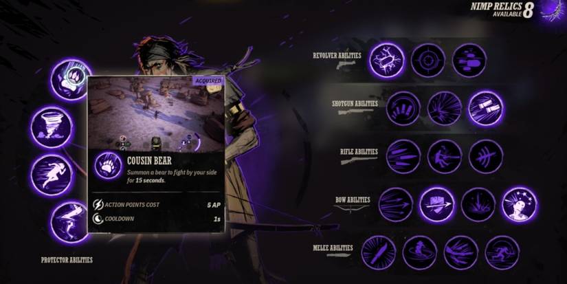 Weird West Best Abilities- P Cousin Bear