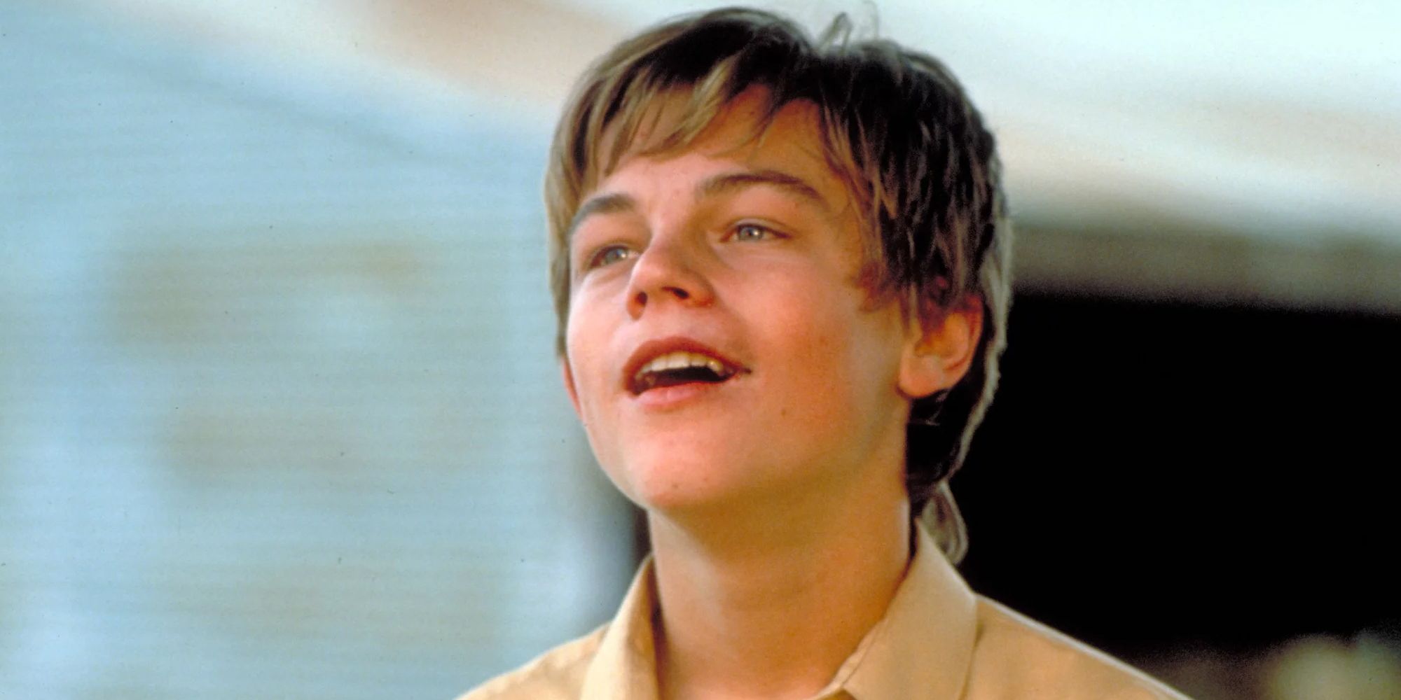 A teenage Leonardo DiCaprio in Gilbert Grape