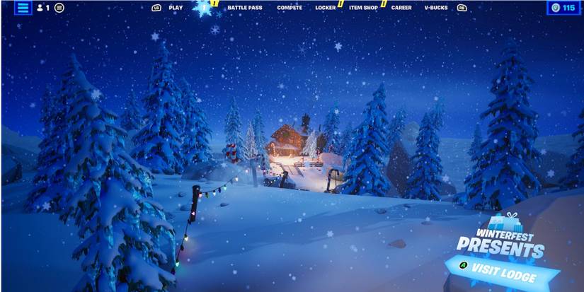 fortnite winterfest presents 