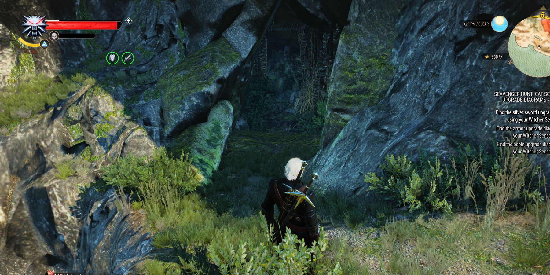 Witcher-3-Cave-Entrance