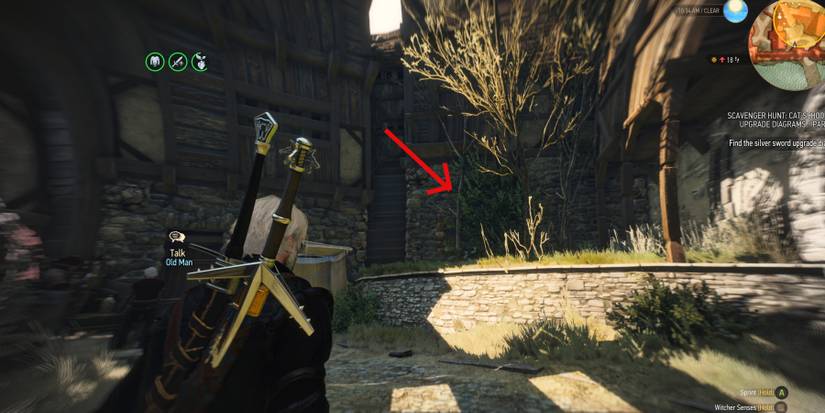 Witcher-3-Enhanced-Feline-Silver-Sword-Location