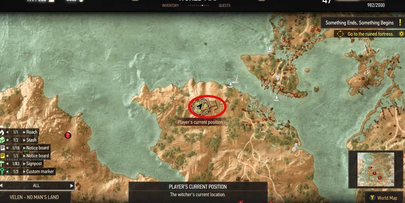 Witcher-3-Enhanced-Griffin-Boots-Map