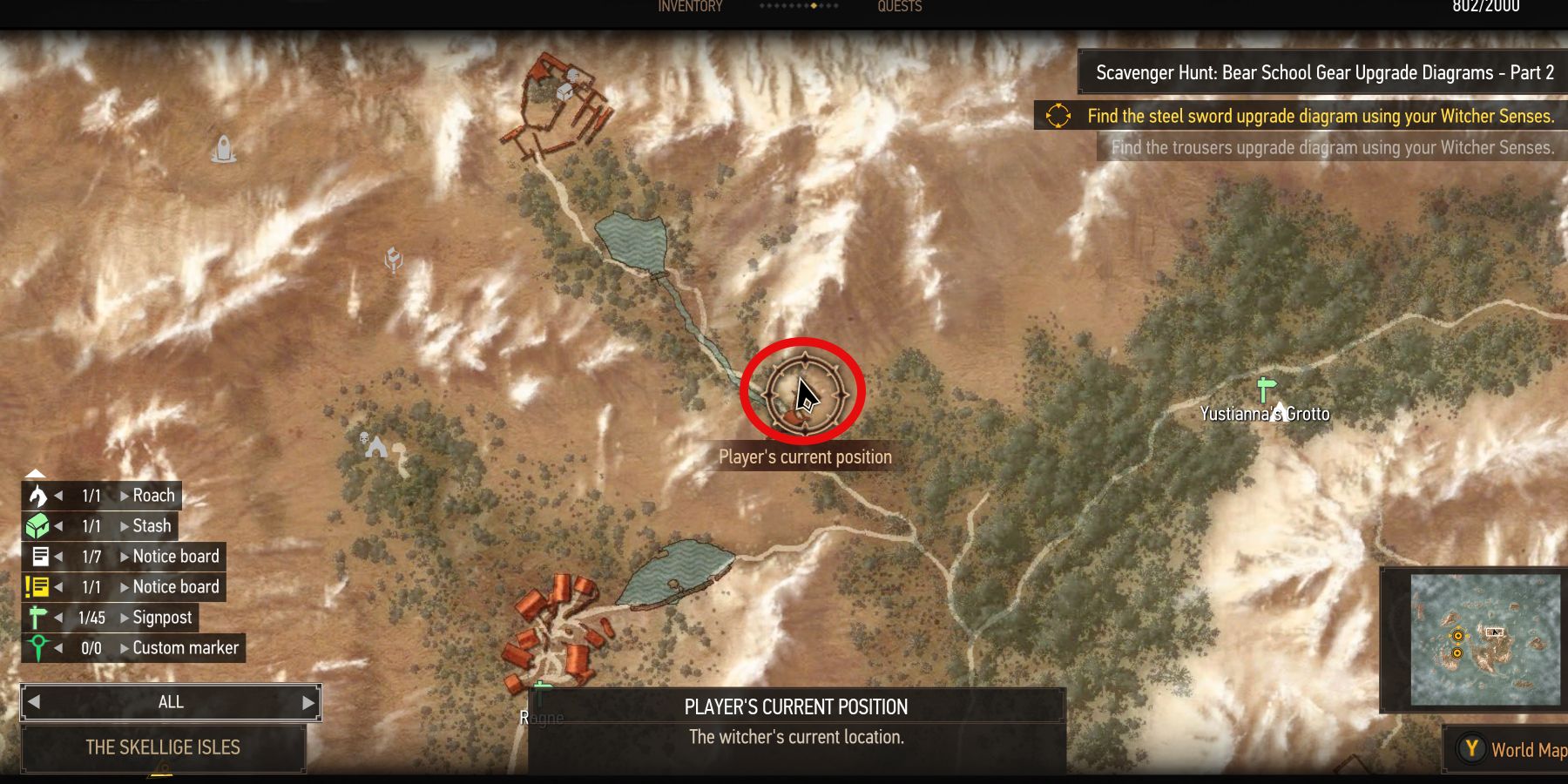 Witcher-3-Enhanced-Ursine-Gauntlets-Map