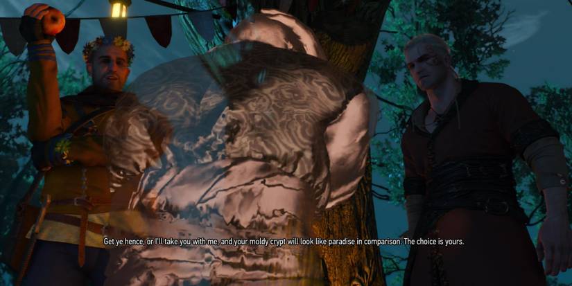 Witcher 3 -  Gaunter sending Vlodimir back to the crypt