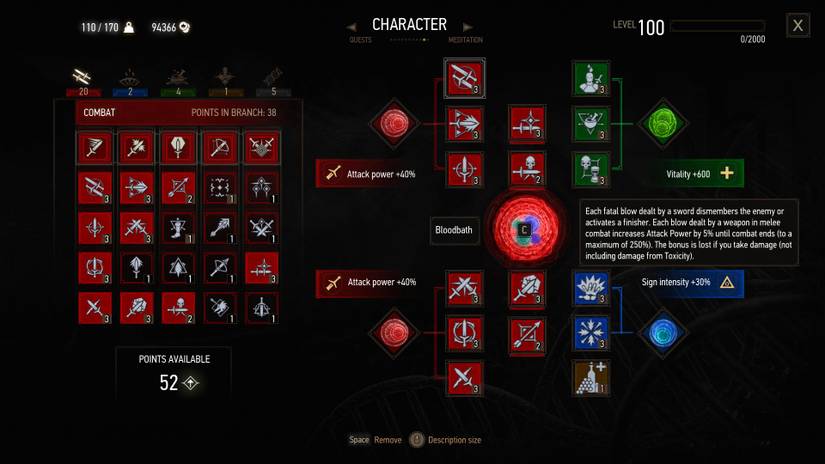 Witcher 3 Geralt 100