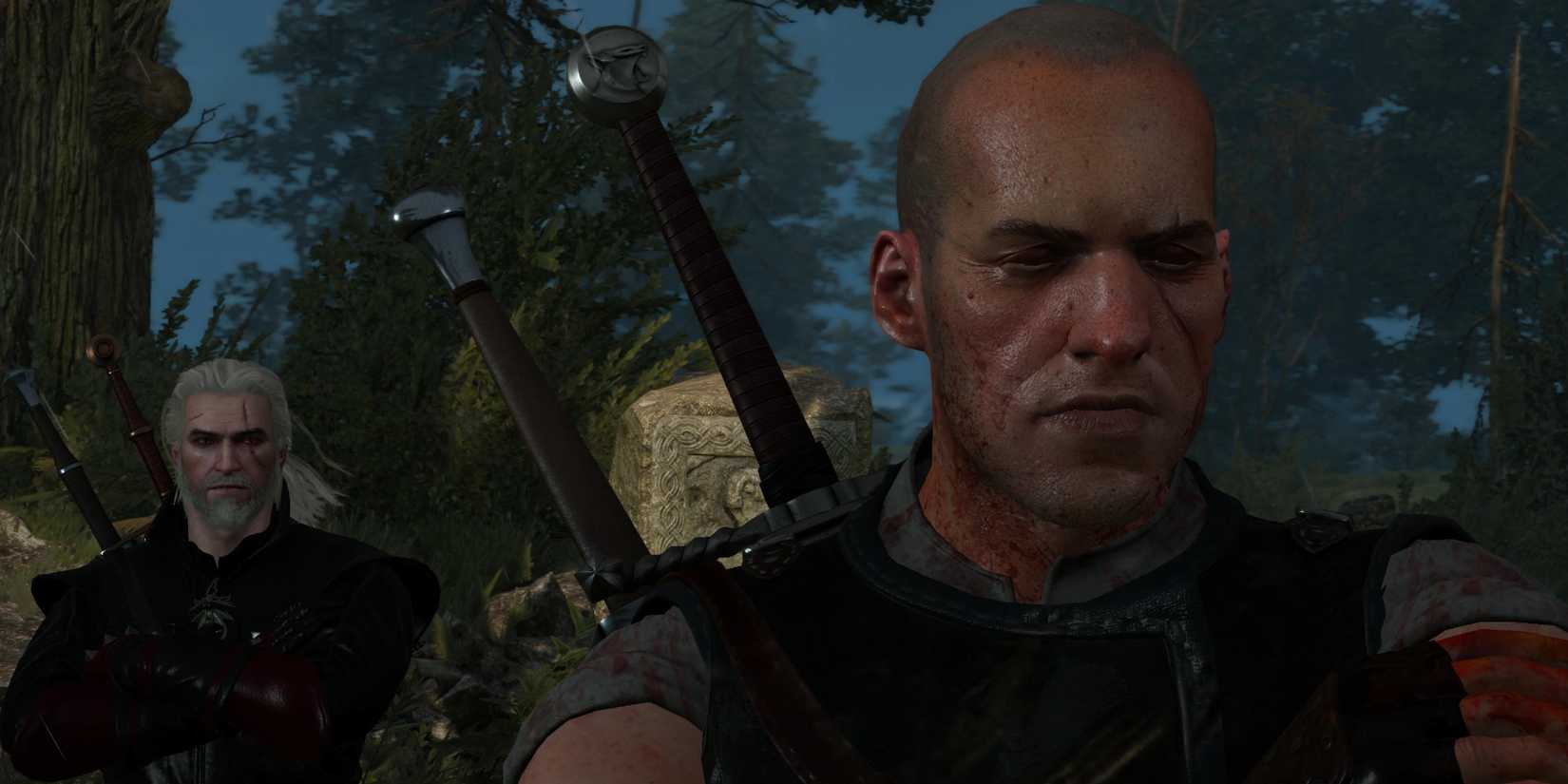 Witcher 3 Geralt and Gaetan