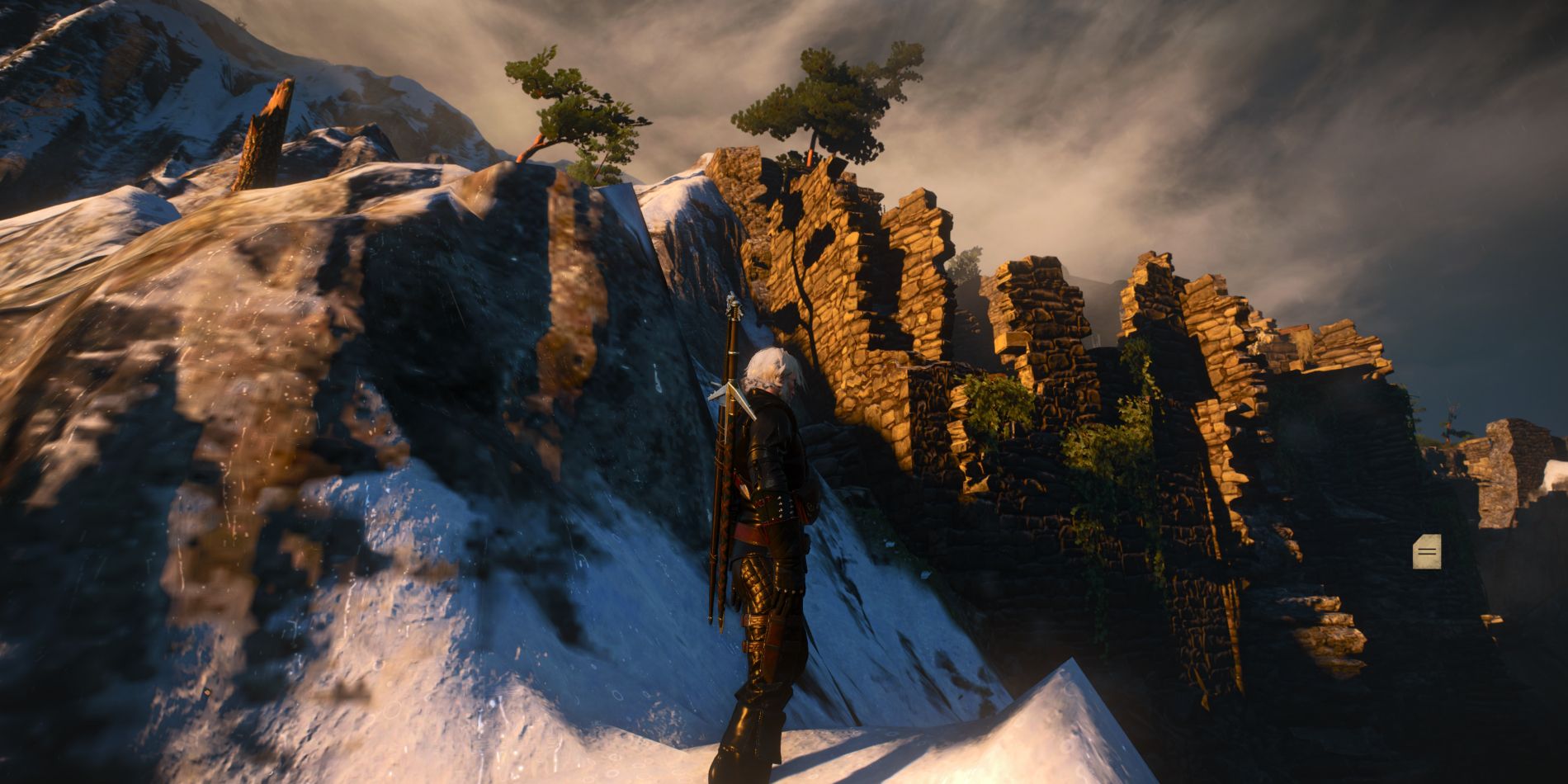 Witcher-3-Geralt-Tuirseach-Ruins