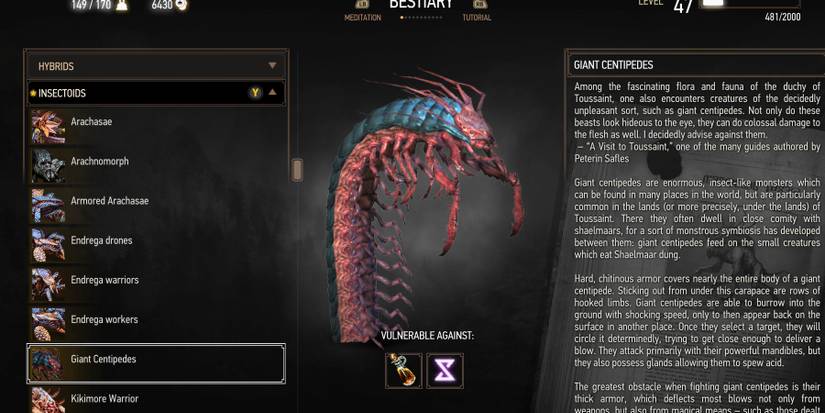 The Witcher Insectoids The Witcher 3: Every Type of Insectoid and How to Beat Them