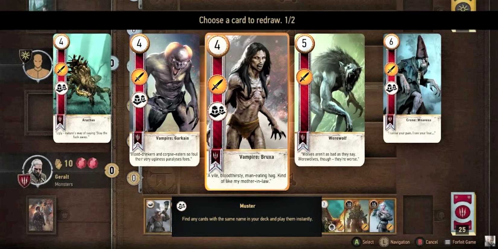 Witcher 3 Gwent Redraw