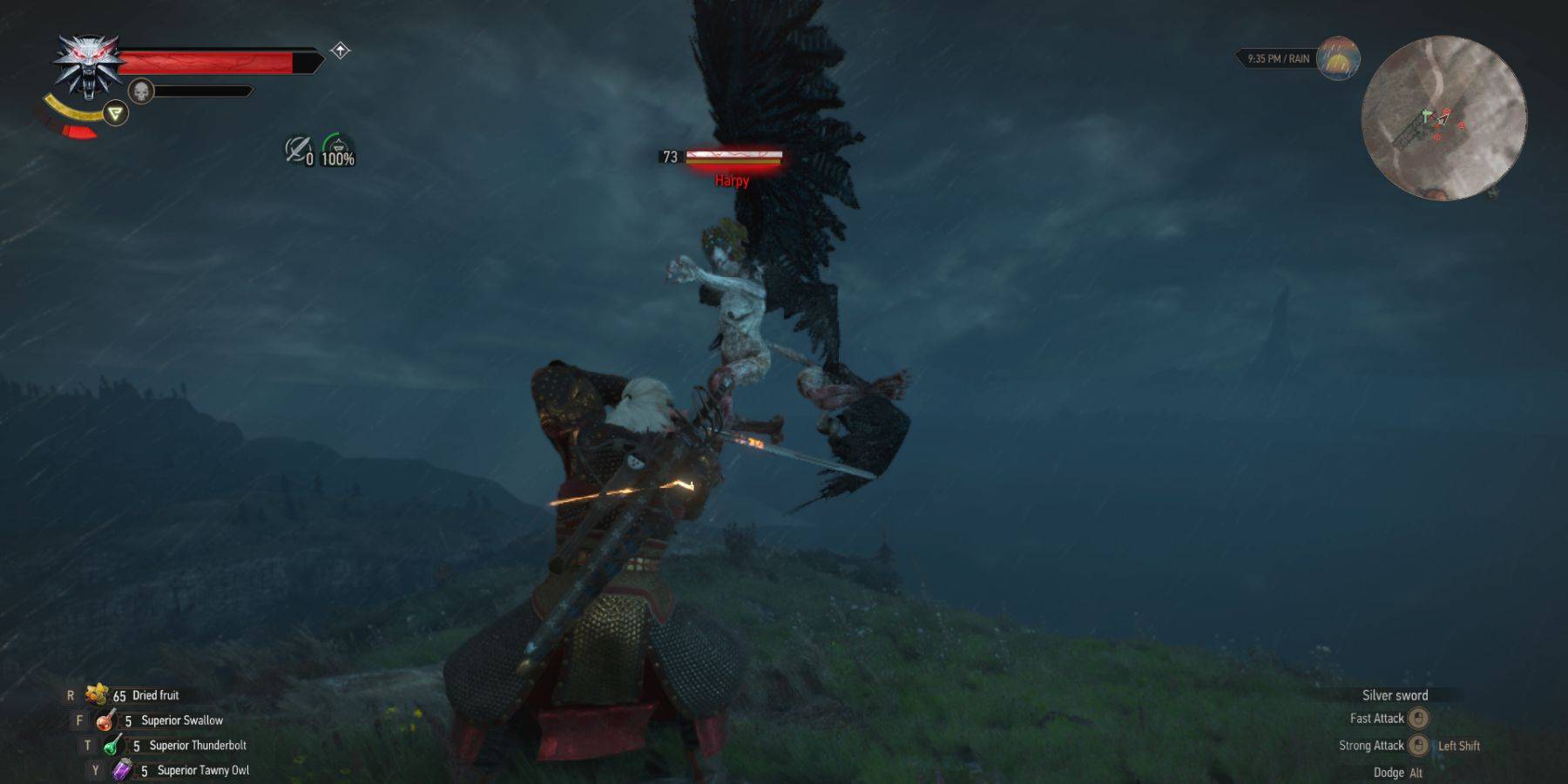 Witcher 3 monster feather