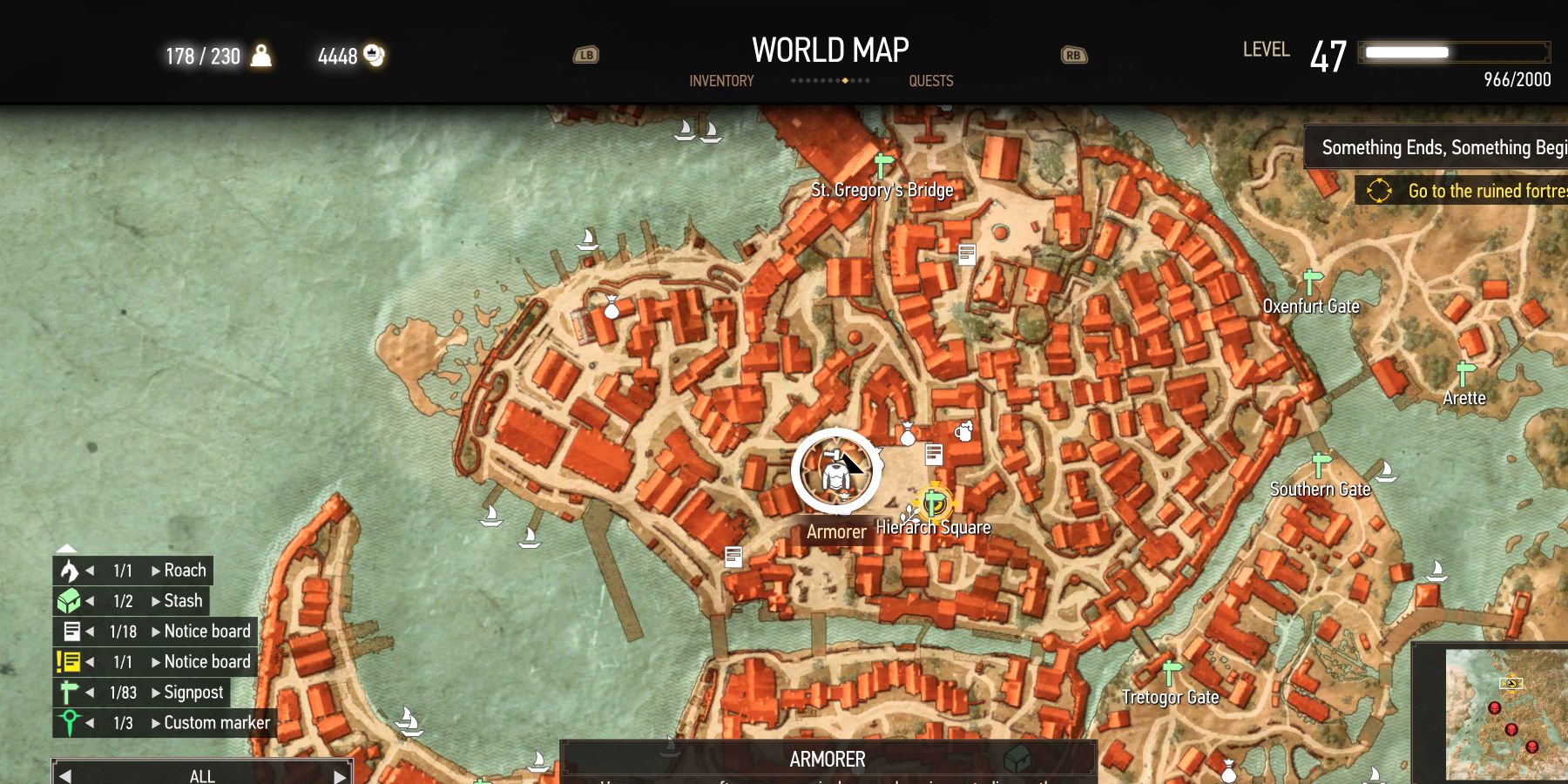 Witcher-3-Hierarch-Square-Armorer-Map