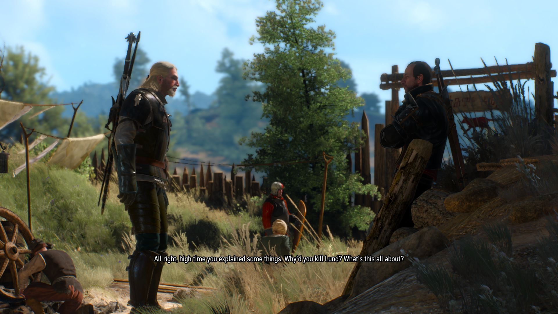 Witcher 3 Lambert Talk