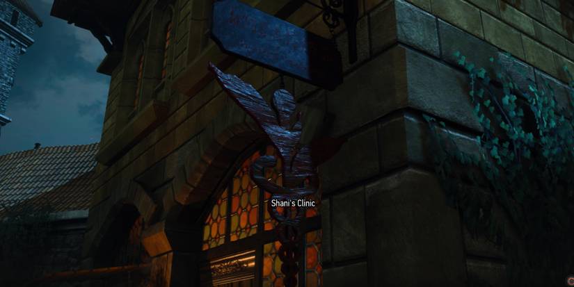 Witcher 3 - Shani's lclinic in Oxenfurt