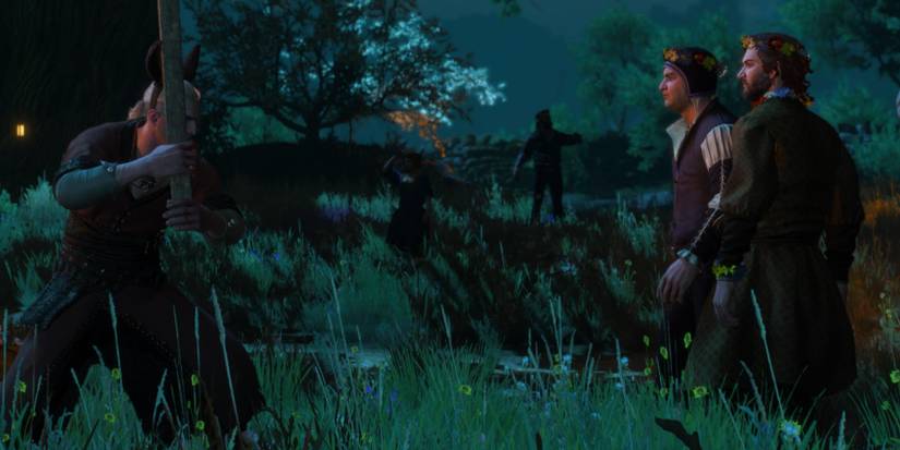 Witcher 3 -  Vlod squaring up to the brothers