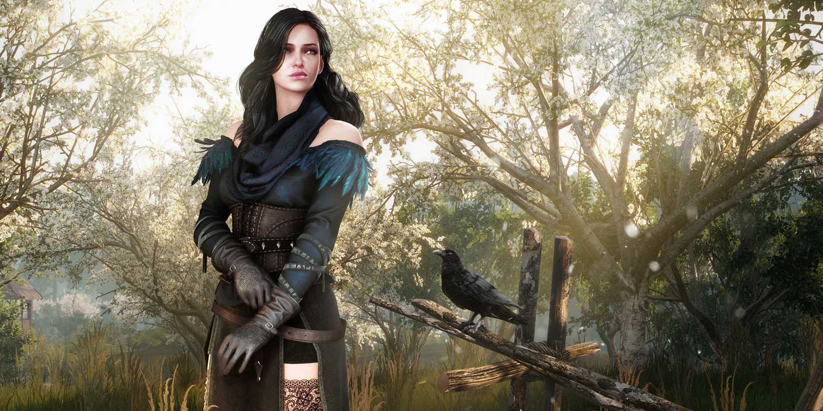 yennefer new outfit witcher 3 next-gen update