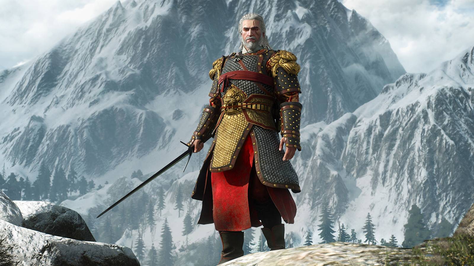 witcher 3 next gen update chinese inspired armor geralt camera roach free dlc