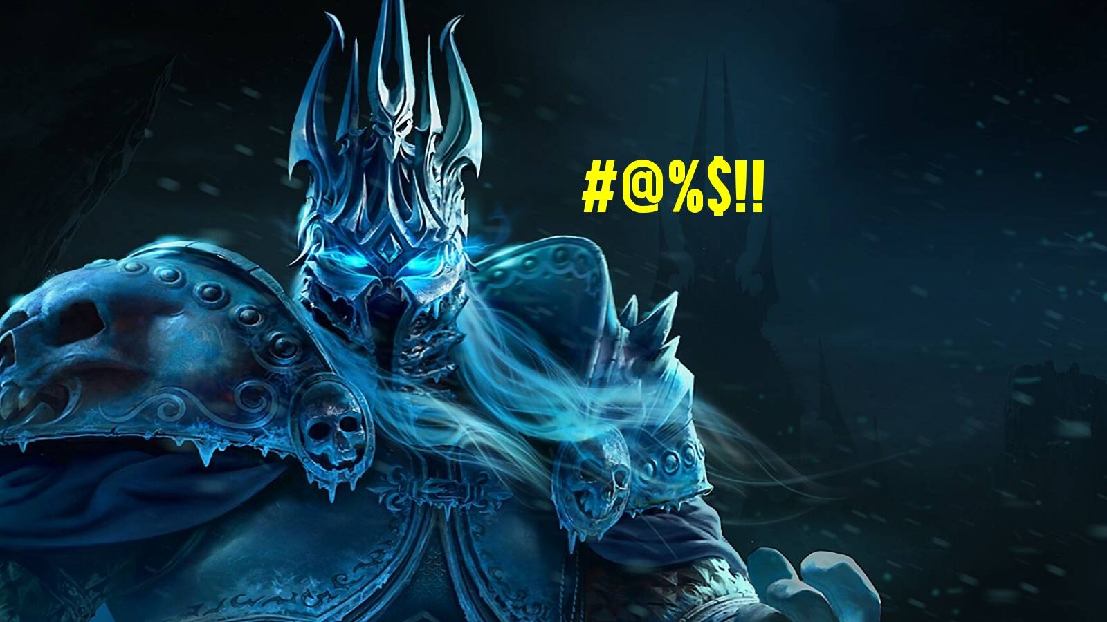 WorldofWarcraftLichKingCursing