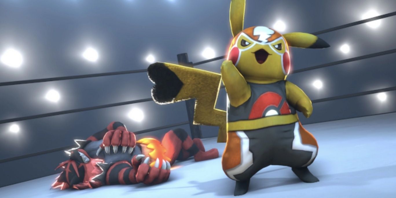 Wrestling in Other Games- Pokemon Pikachu Libre