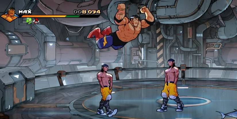 Wrestling in Other Games- Streets of Rage 4 Max Thunder