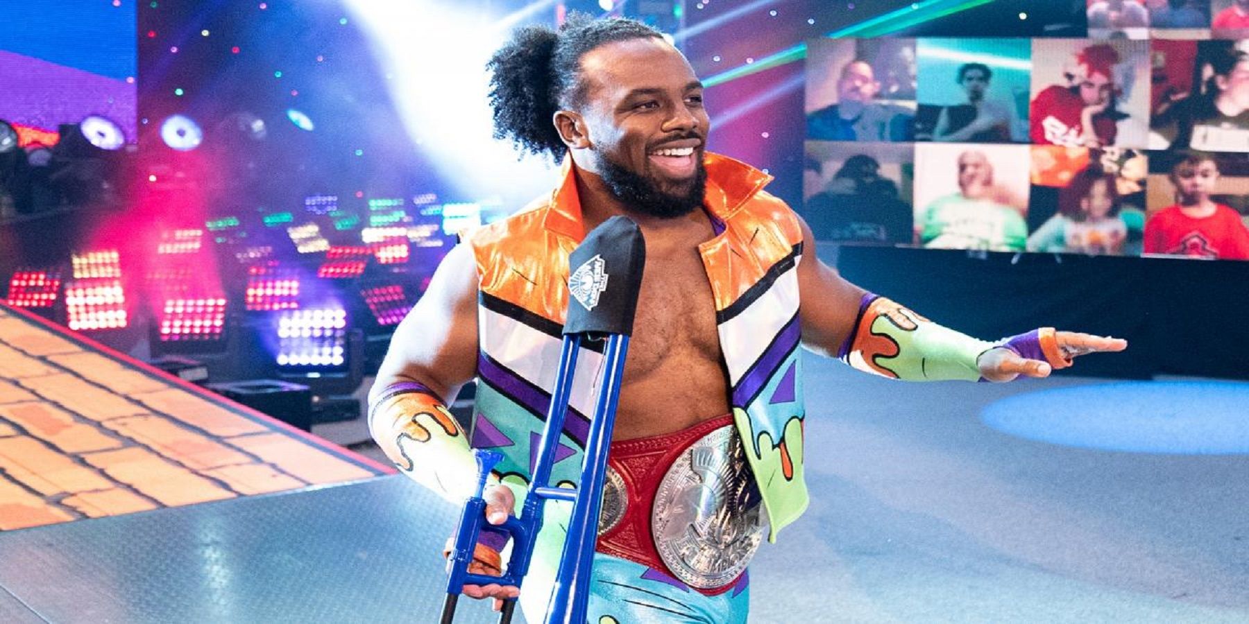 Xavier Woods' Christmas was extremely fruitful for his video game collection.