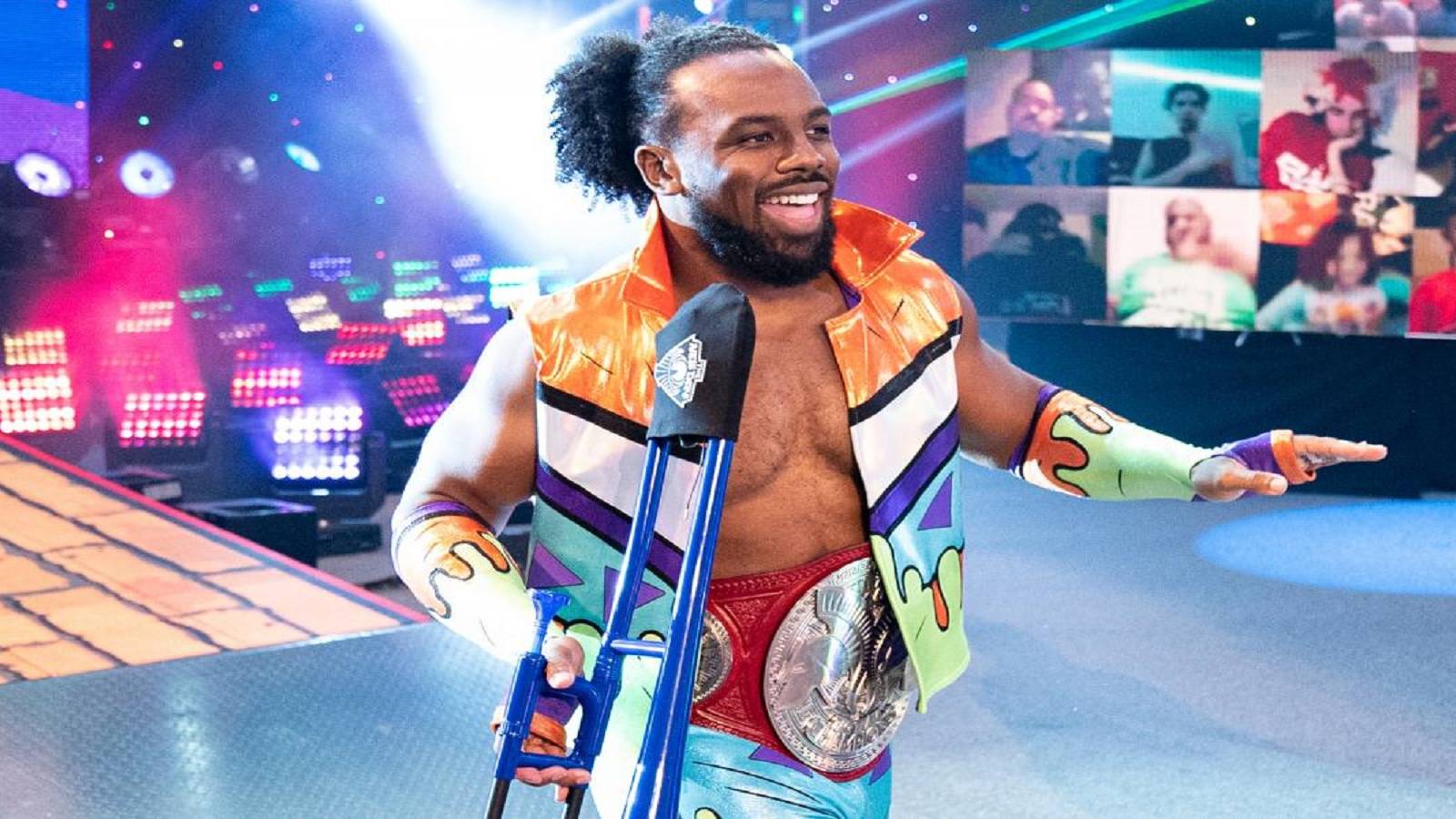 Xavier Woods' Christmas was extremely fruitful for his video game collection.