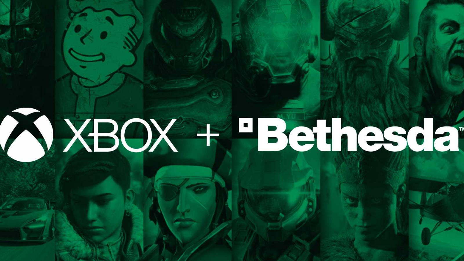 xbox and bethesda games showcase art