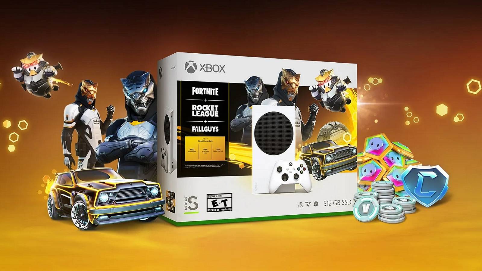 xbox series s gilded hunter bundle